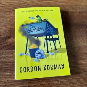 The Unteachables by Gordon Korman paperback book